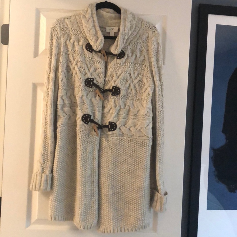 Ann Taylor Loft Sweater Jacket